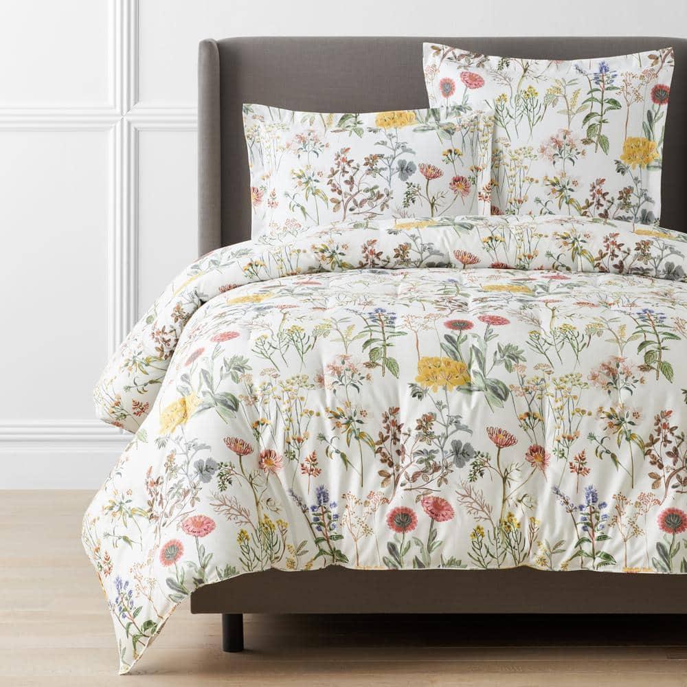 Martha Stewart Pleated 2-Pc. Cotton Twin Size sold Comforter Set