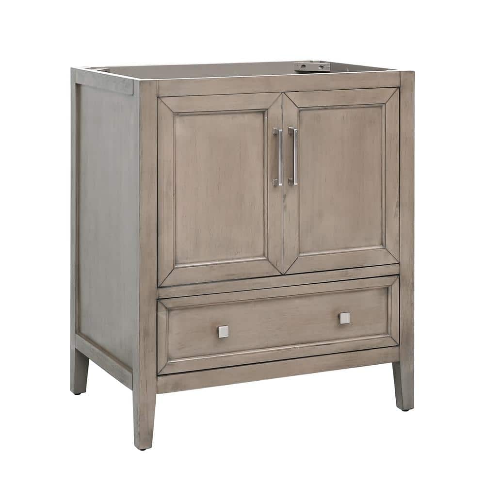 Everette 30'' Gray Oak Single Bathroom Vanity Base