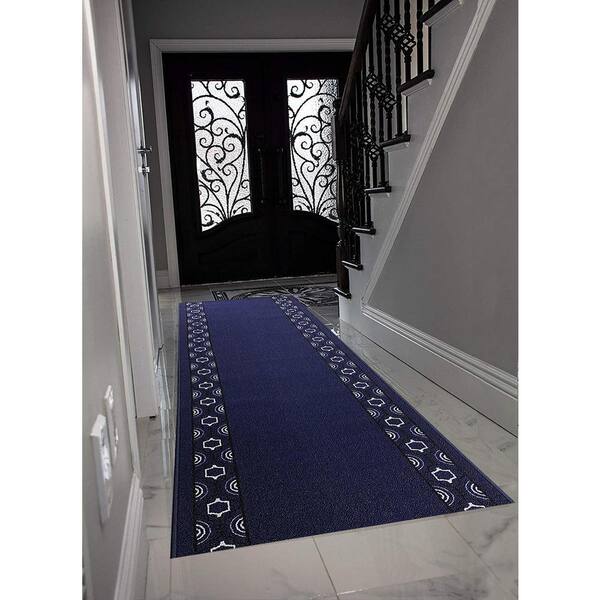 Rugged Rope Door Mat in Navy Blue Size 20 x 30 by Schoolhouse