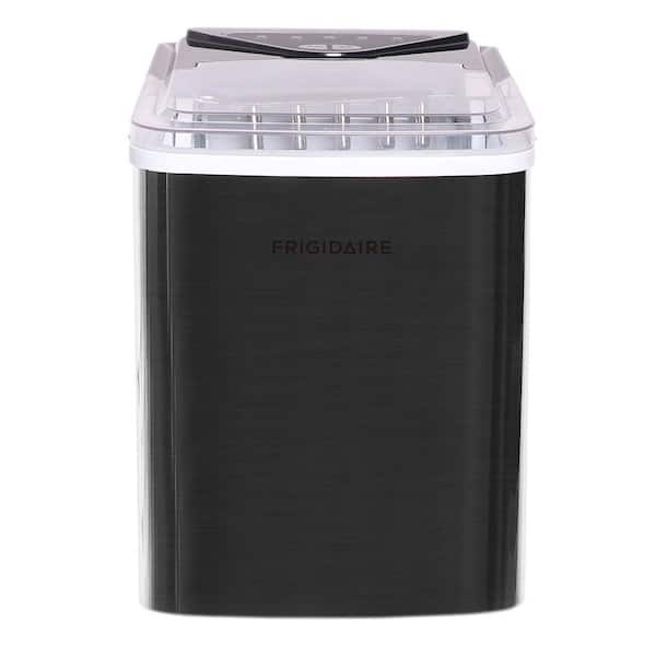 9.4 in 26 lbs. Bullet Countertop Ice Maker in Black