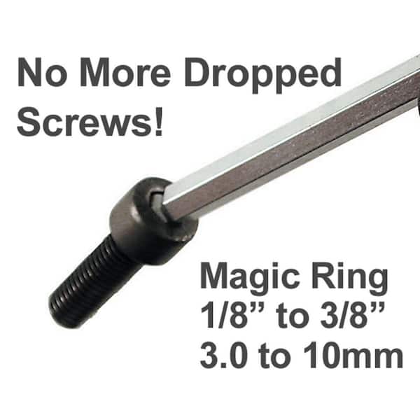 Wiha MagicRing Ball End Hex L Key Set Inch Metric (22-Piece) 66992