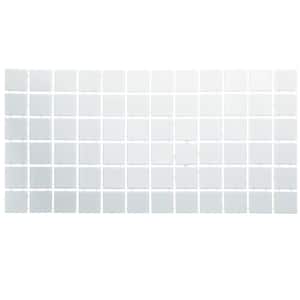 Restore Bright White 12 in. x 24 in. Glazed Ceramic Mosaic Tile (2 sq. ft./each)