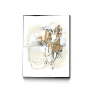 30 in. x 40 in. ''Spur II'' by June Erica Vess Framed Wall Art