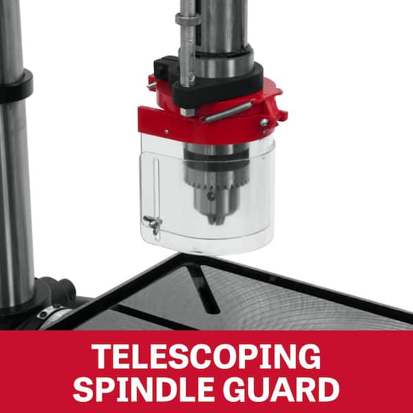 Jet 1.5 HP 20 in. Floor Standing Drill Press with Worklight, 12