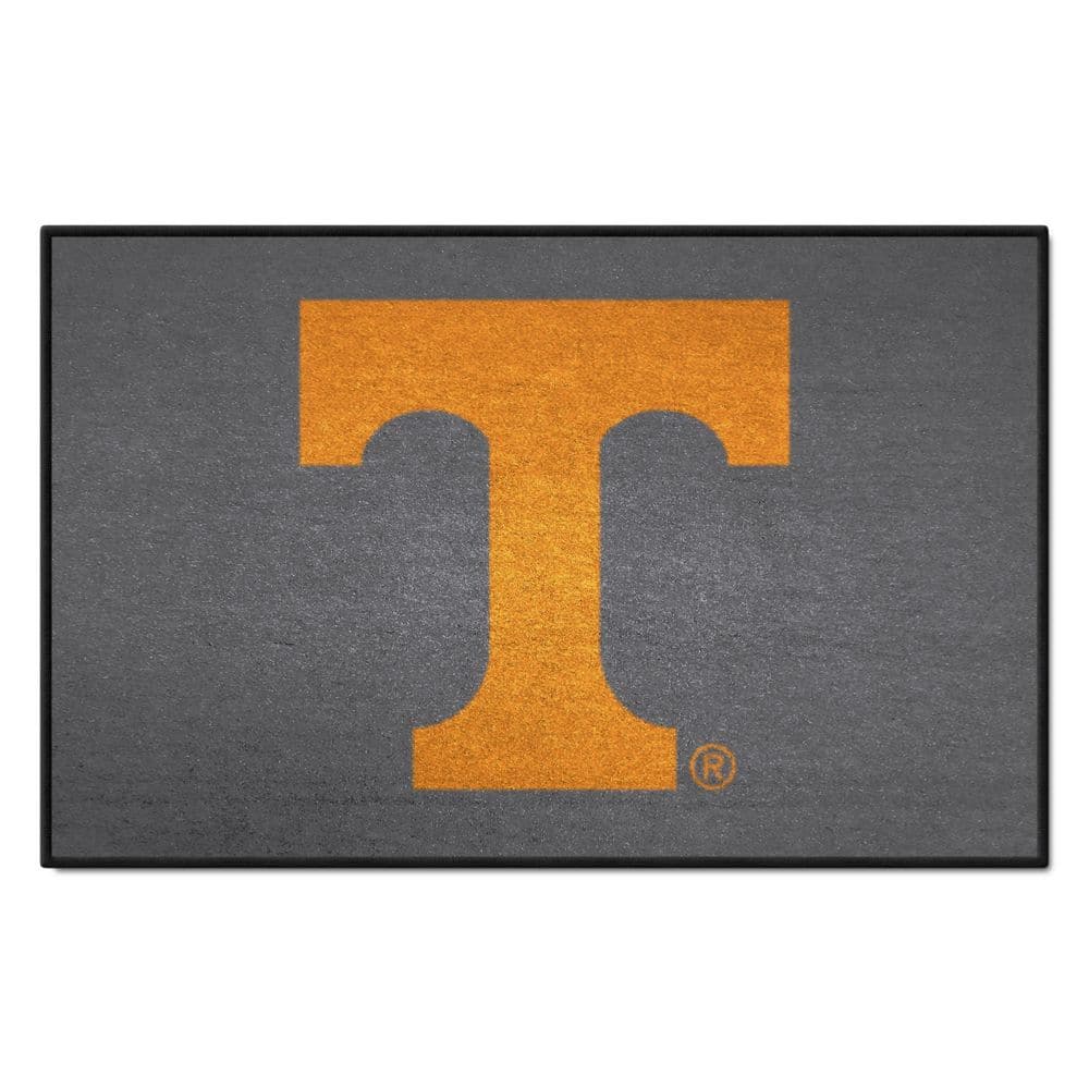 FANMATS Tennessee Volunteers Gray 2 ft. x 3 ft. Starter Mat Area Rug ...