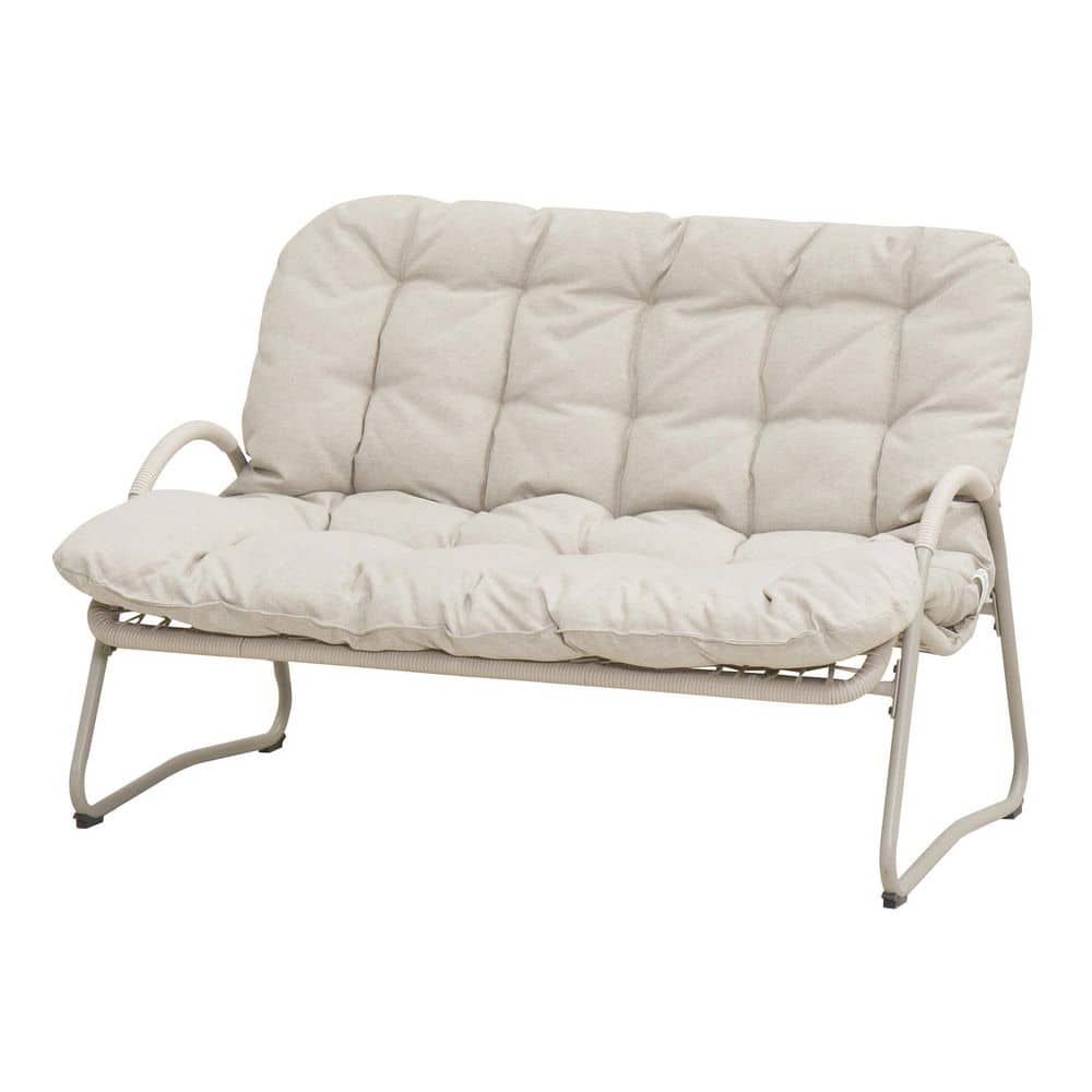 Outdoor PE Rattan Double Chair with Metal Frame price history on PriceWatchPro