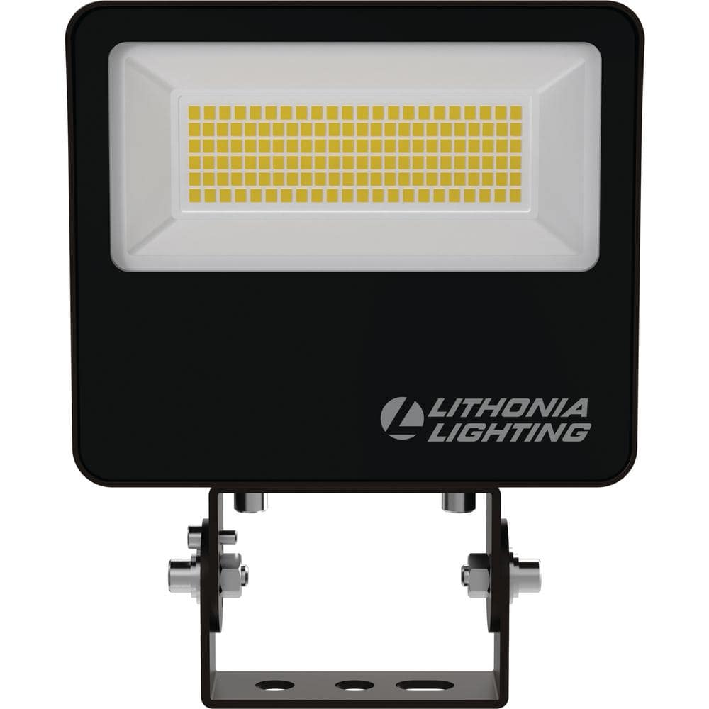 Lithonia Bronze Aluminum LED Floodlight with Adjustable Mount