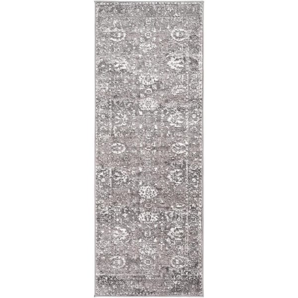 Havana Taupe 2 ft. 7 in. x 7 ft. 3 in. Runner Rug