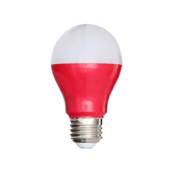 EcoSmart 25-Watt Equivalent A19 Red LED Light Bulb