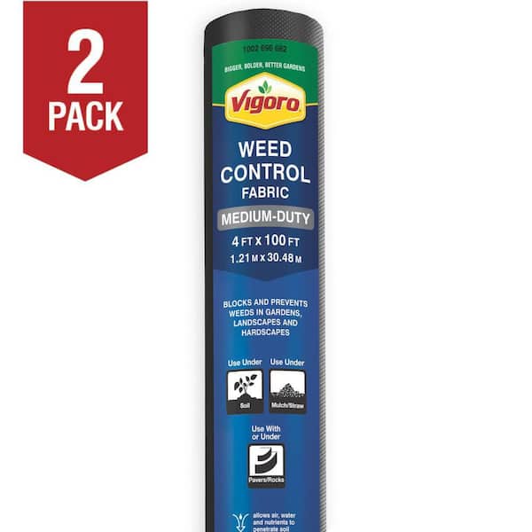 4 ft. x 100 ft. Medium Duty Point Bond Landscape Fabric (2-Pack)
