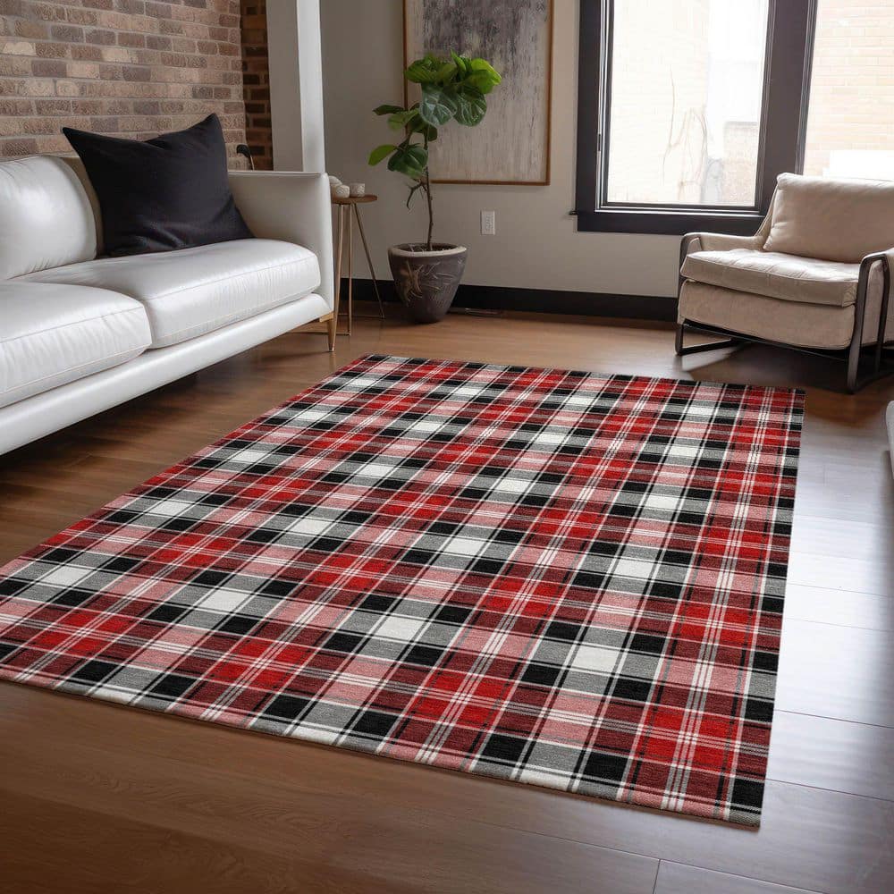 Chantille Machine Washable Indoor/Outdoor Abstract ACN1817 Black 9 ft. x 12 ft. Area Rug price history on PriceWatchPro