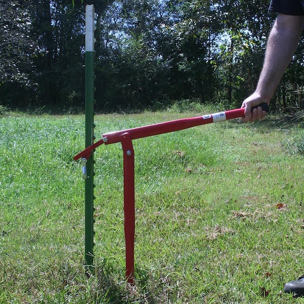 36 in. Metal Fence Post Puller