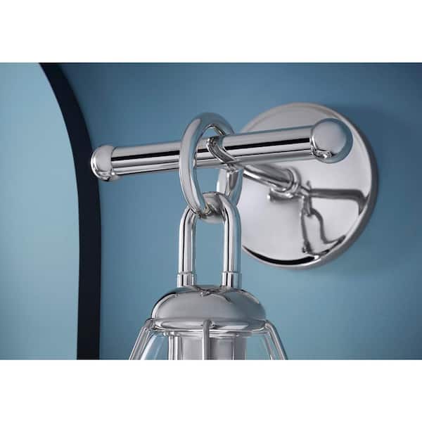 KOHLER Terret 1-Light Polished Nickel Wall Sconce