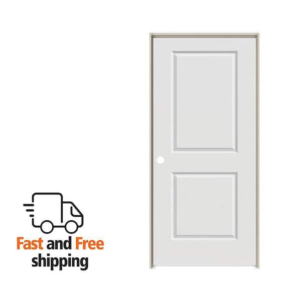MMI DOOR 24 in. x 80 in. Smooth Carrara Right-Hand Solid Core