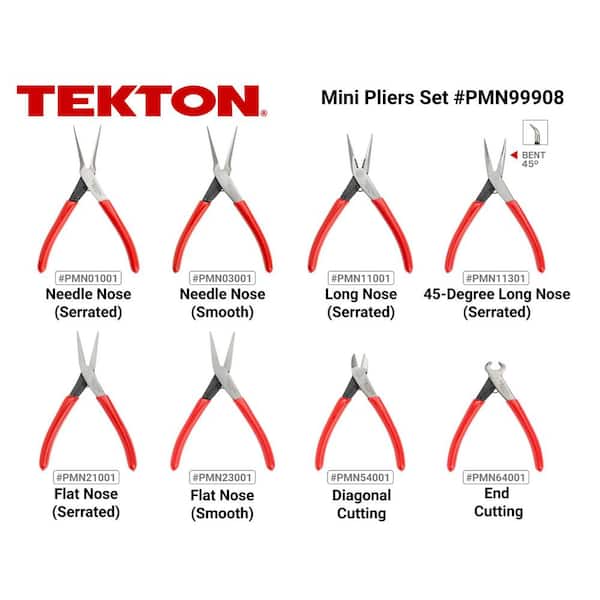 Mini Pliers Set (8-Piece)