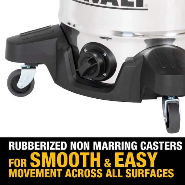 DEWALT 10 Stainless Steel Wet/Dry Vacuum with Hose and Accessories  DXV10SB