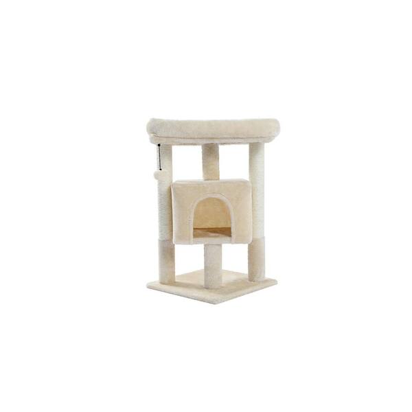 Penn Plax Two Story Cat Condo with Scratching Post and Perches 141