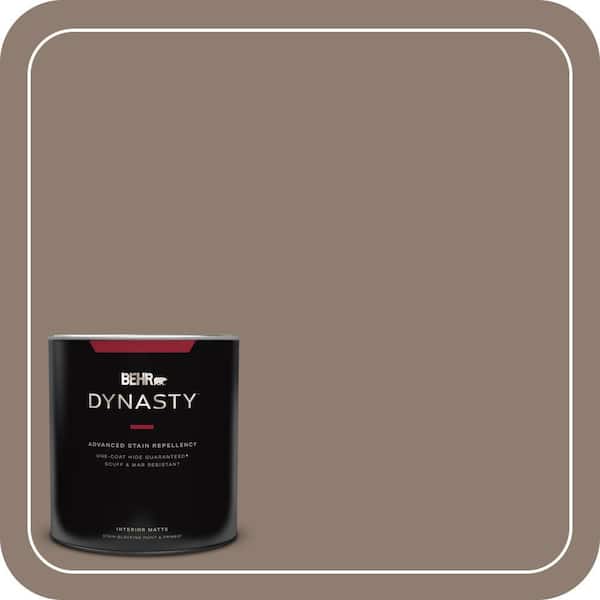 BEHR DYNASTY 1 qt. #N180-5 Bridle Leather Matte Interior Stain-Blocking Paint and Primer