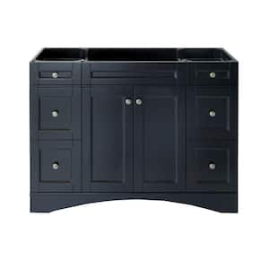 Elise 48 in. W Bath Vanity Cabinet Only in Espresso