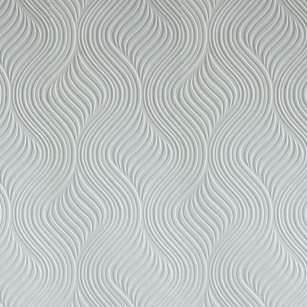 Pure White Paintable Wallpaper