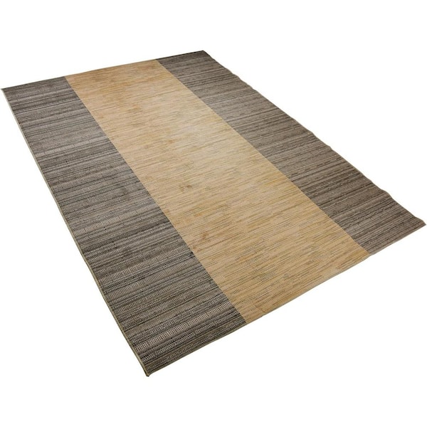 Beige Taupe 5 ft. x 7 ft. Area Rug