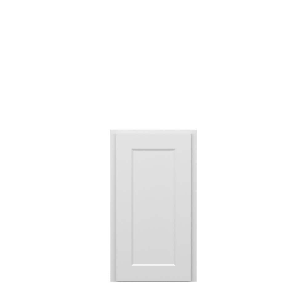 Norfolk Shaker 12 in. W x 30 in. H x 12 in. D in Painted White Plywood Asse