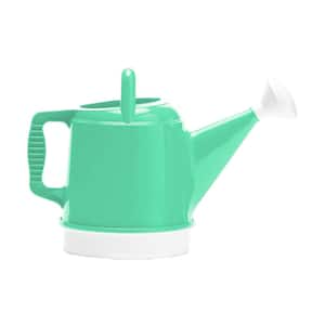 Deluxe 2 Gal. Mint Green Plastic Watering Can