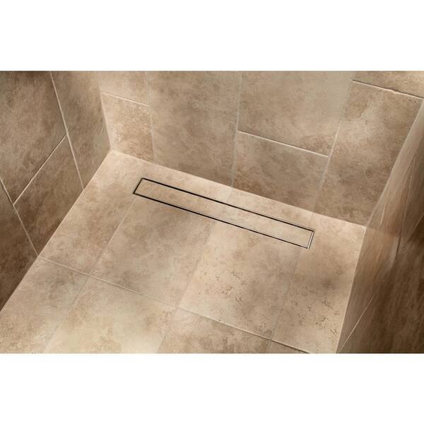 Ipt Sink Company 48 In Stainless Steel, How To Tile A Shower Drain