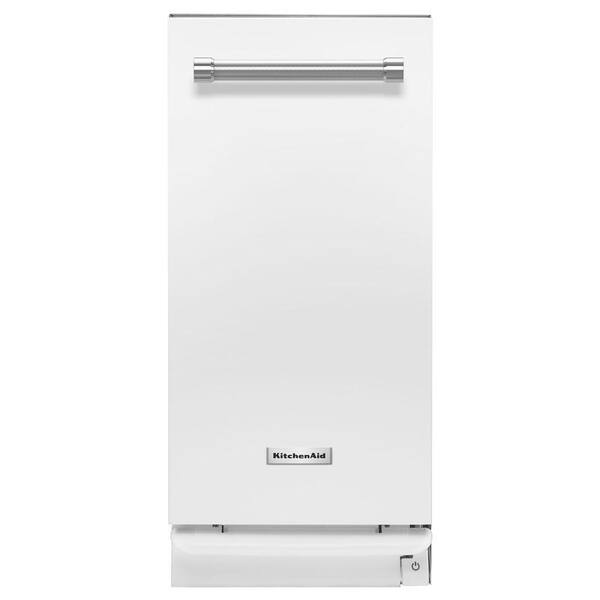 KitchenAid 15 in. Built-In Trash Compactor in White