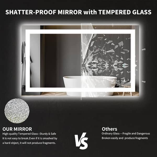 Shatterproof Mirror Or Shatterable Mirror