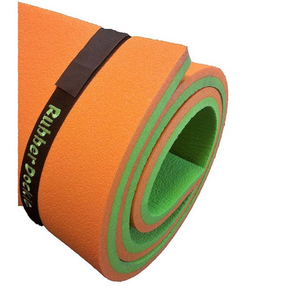 9x6 ft Orange and Green Foam Floating Water Mat