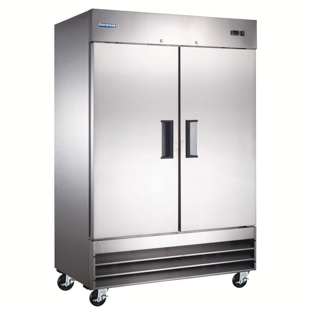 E-Series 54 in. 48 cu. ft. 2 Door Reach-in Refrigerator in Stainless Steel price history on PriceWatchPro