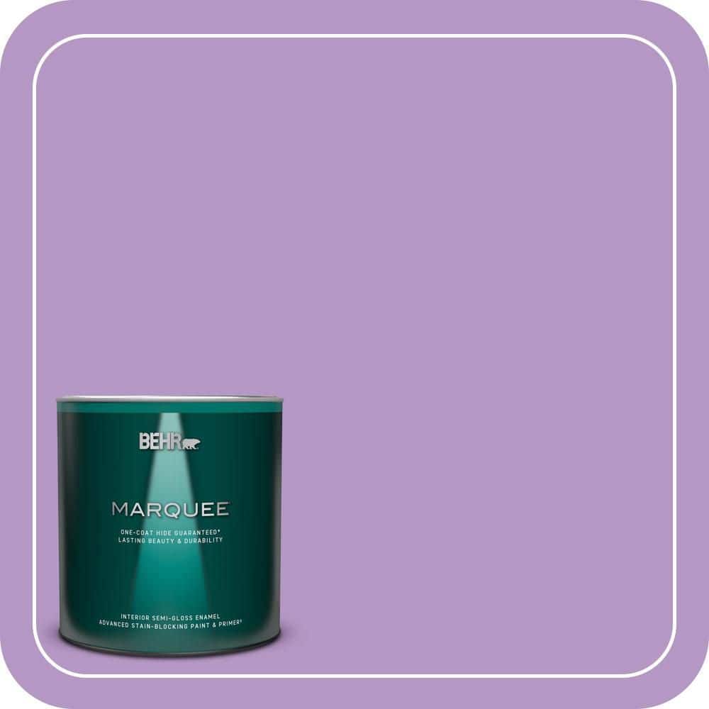 1 qt. #660B-5 Atlantic Tulip Semi-Gloss Enamel Interior Paint & Primer price history on PriceWatchPro