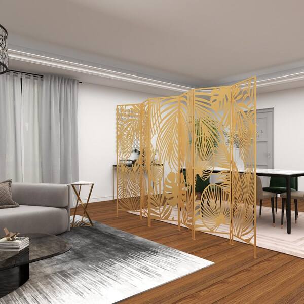 Decorative Wall Panels Hanging Partition Wall Dividers 15-Piece Wooden ...