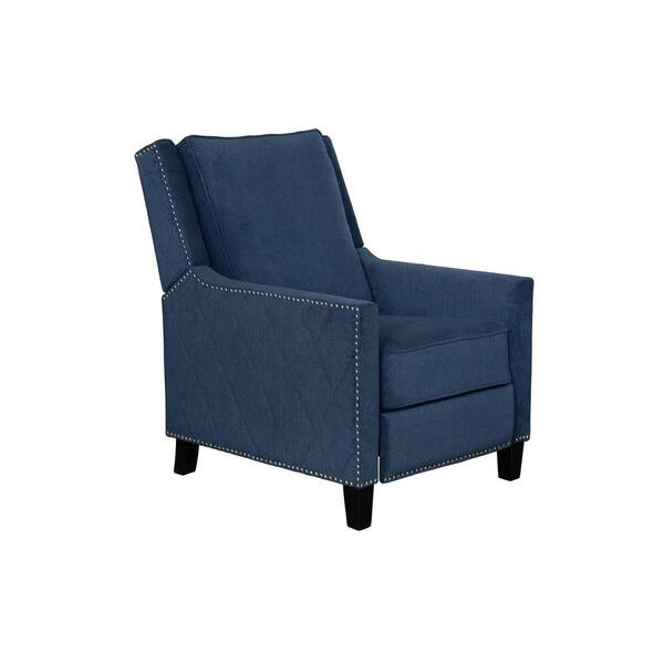Lane Home Furnishings Es Navy Fabric, Lane Leather Wingback Recliner