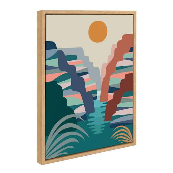 Kate and Laurel Sylvie "Grand Canyon" by Rachel Lee Framed Art Print 18 in. x 24 in.