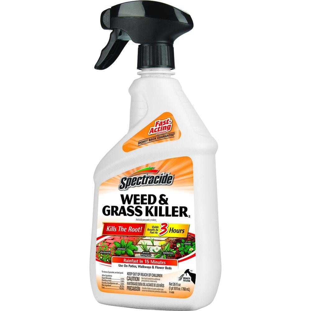 Spectracide 26 Oz Ready To Use Weed And Grass Killer Hg 86019 1 The