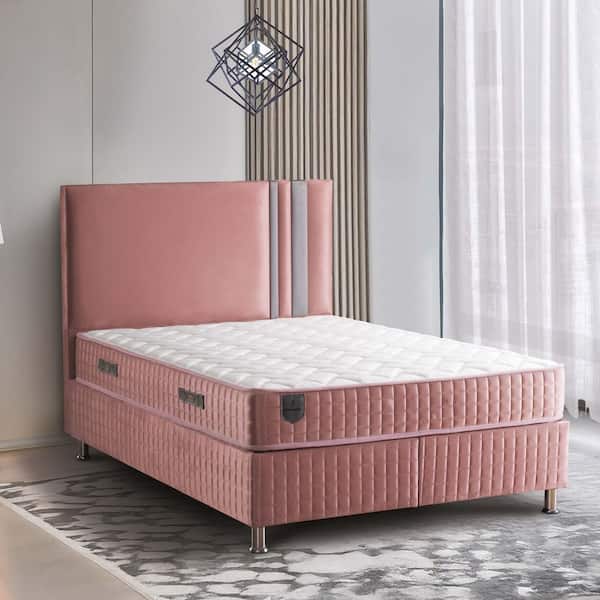 Full Medium Firm Hybrid, Durable Support and Comfort, CertiPUR-US Foam 9 in. Bed-in-a-Box Mattress
