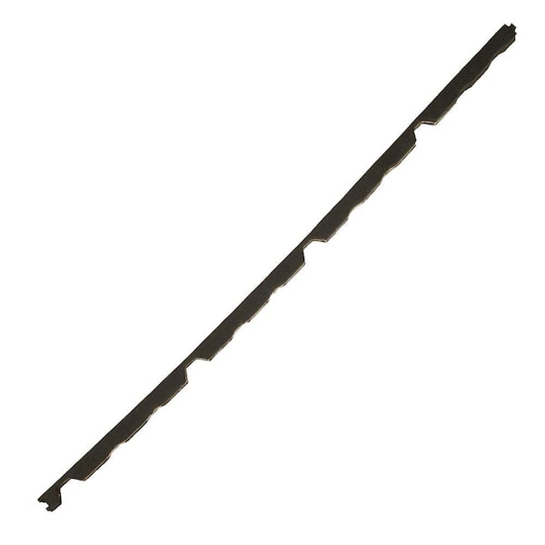 Metal Sales 1.5 in. x 3 ft. Polyethylene Outside Closure Pro-Panel II Roof Panel