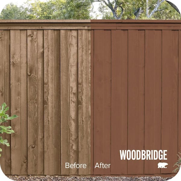 1 gal. #SC-116 Woodbridge Solid Color House and Fence Exterior Wood Stain