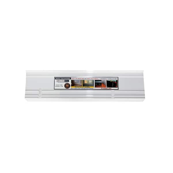 SureSill 4-9/16 in. x 80 in. PVC Sloped Sill Pan Flashing for Double Doors and Windows (Case of 10)