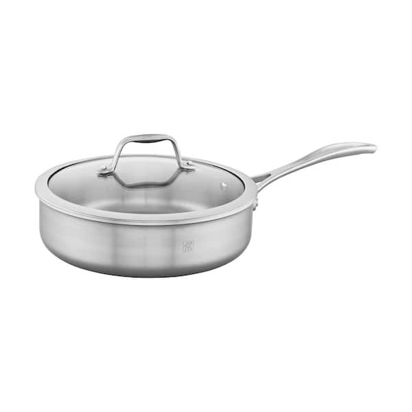 Spirit 3-ply 3-qt Stainless Steel Saute Pan