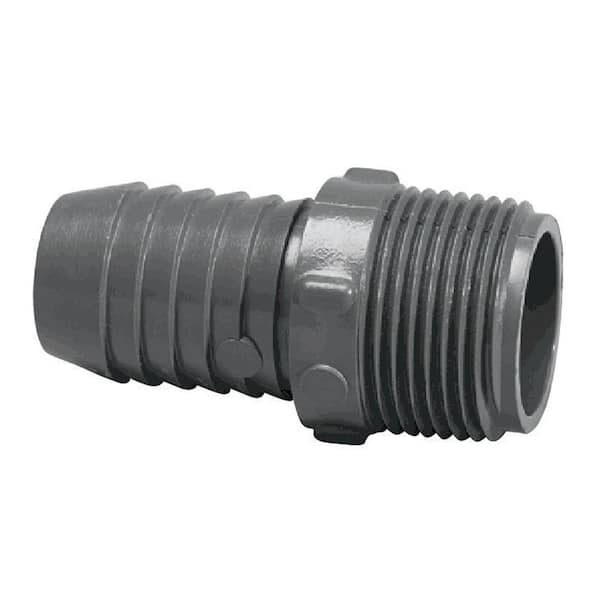 Orbit 1-1/4 in. PVC Barb x MPT Insert Male Adapter