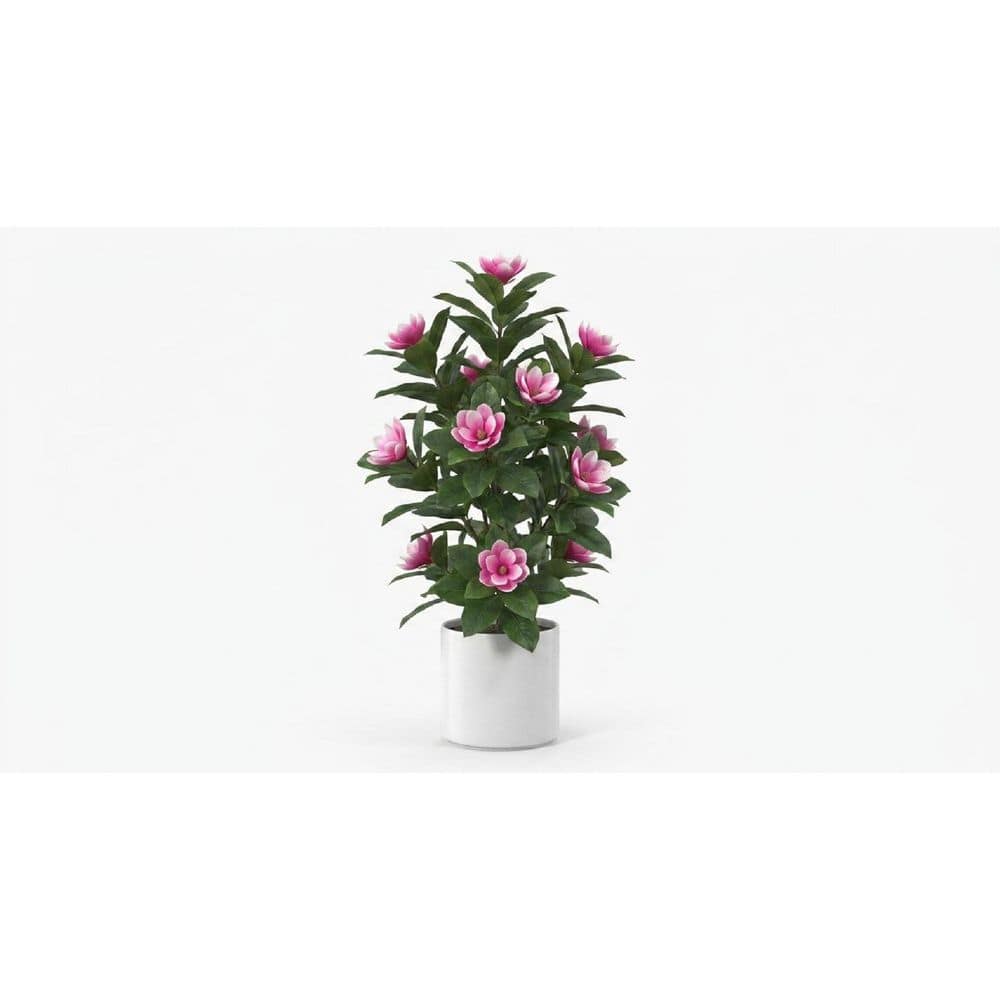 6 ft. Indoor Multi-Stem Artificial Magnolia Tree with Silk Petals and Realistic Leaf Texture for Living Room,Entryway price history on PriceWatchPro