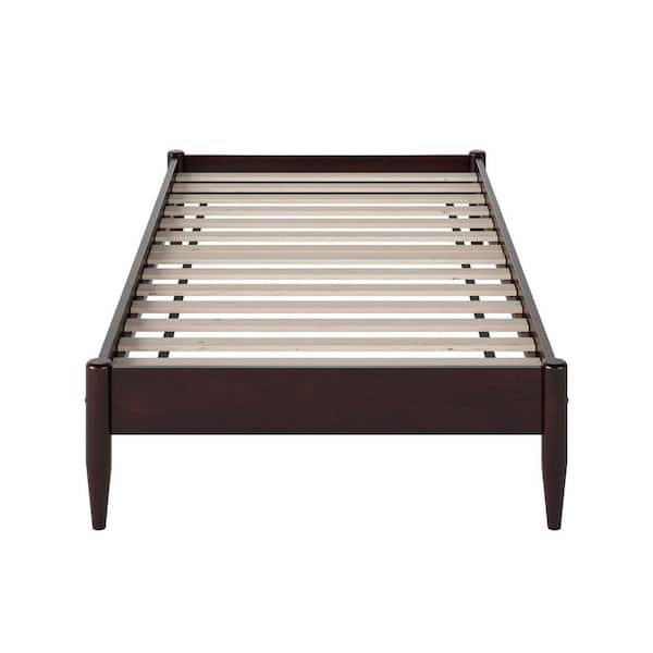 AFI Key West Basic Espresso Black Solid Wood Frame Twin XL