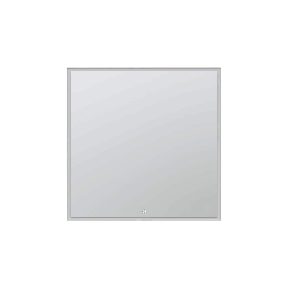 Edge 36 in. W x 32 in. H Rectangular Frameless Wall Mount Bathroom Vanity M