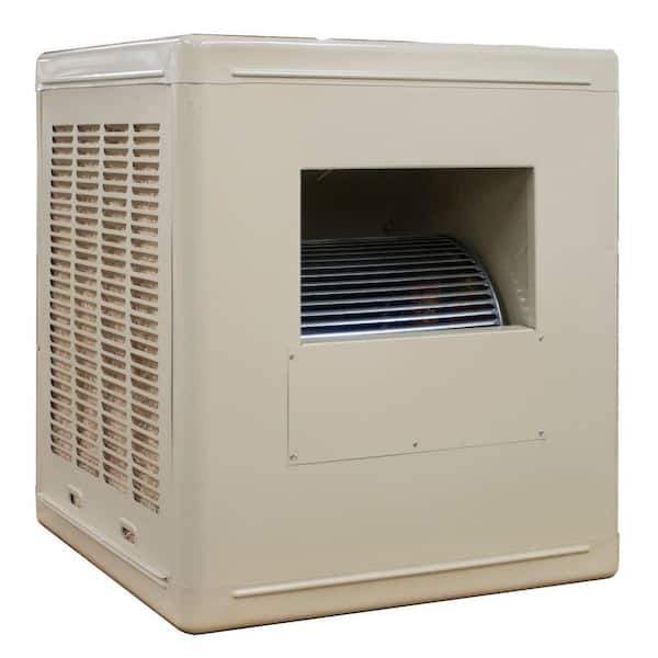 Hessaire 3,800 CFM Side-Draft Aspen Whole House Evaporative Cooler 1,200 sq. ft. (Motor not Included)