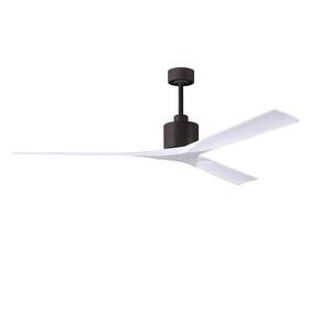 Nan XL 72 in. Indoor Textured Bronze Ceiling Fan with Remote Included