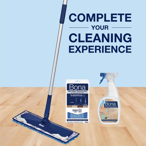 X3 Mop Replacement Microfiber Cleaning Pads, 4 Pack Of Reusable Flat Mop Heads