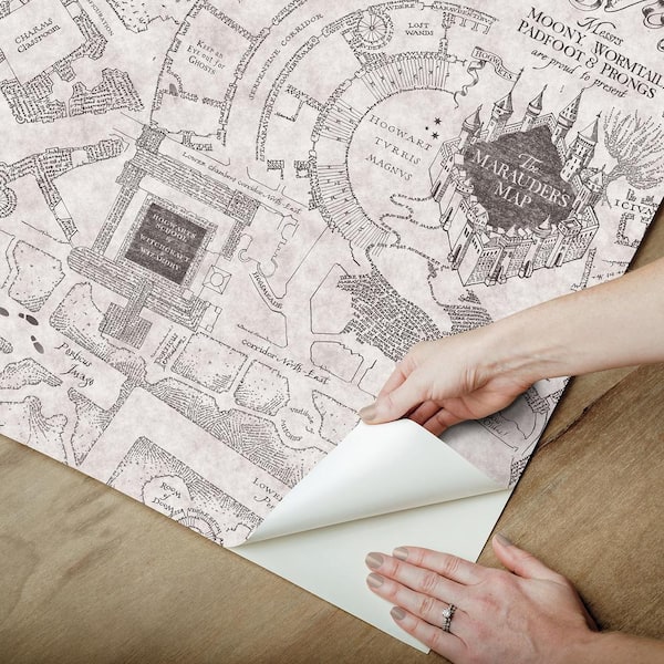 Harry Potter Marauder's Map 12 x 12 Scrapbook Paper - 767636844216